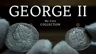 Early Milled Coins | George II | Shilling 1758 & Sixpence 1732 | My English Coin Collection