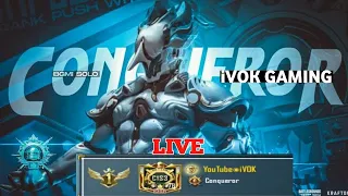 SOLO RANK PUSH LIVE - Top 10 Serious Rank Push wd iVOK LIVE