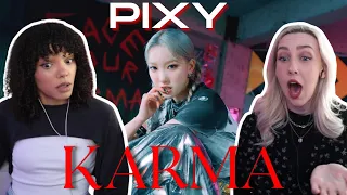 COUPLE REACTS TO PIXY(픽시) - 'KARMA' MV