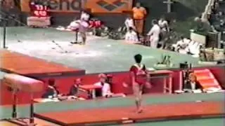 1st T URS Albina Shishova V - 1983 World Gymnastics Championships 9.900