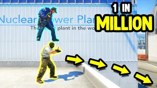 1 in a 1,000,000 RARE MOMENTS! - CS:GO BEST ODDSHOTS #681