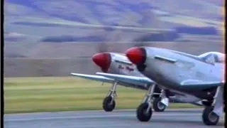 P-51 Mustangs X2  Display New Zealand 1996