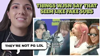 Things WJSN Say That Seem Like Fake Subs But Aren't | REACTION