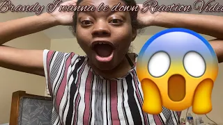 First Time Watching Brandy I Wanna Be Down Remix Reaction Video