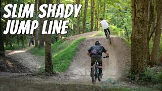 THIS JUMP LINE IS SO GOOD! | Slim Shady at Horns Hill Bike Park