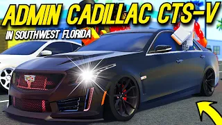 DRIVING AN ADMIN *CADILLAC CTS-V* IN SOUTHWEST FLORIDA!