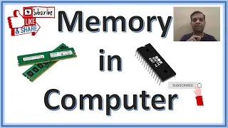 Computer Memory || Primary Memory - RAM and ROM