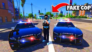 TROLLING People as a FAKE COP in GTA 5 RP