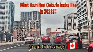 HAMILTON DRIVE THROUGH/DOWNTOWN/HAMILTON CITY TOUR/ ONTARIO CANADA #2021 #hamilton #steelcity
