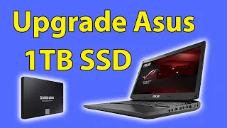 Upgrade  Asus G75 1TB SSD - How to : Basic | LapFix