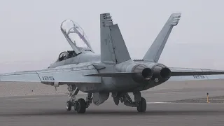 F-18 Super Hornet West Coast Rhino Demo Team. Must See!  Reno Air Show. 4K 2022.