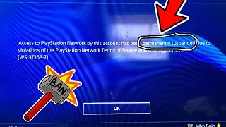 My PSN Account Was Permanently Banned...