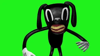 Cartoon dog vs Cartoon Cat Jumpscare - Green screen - 💀 Scary Horror Experience