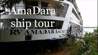 🛳 TOUR OF THE SHIP⚓️ AMADARA🏮AmaWaterways⛩MEKONG RIVER🌊