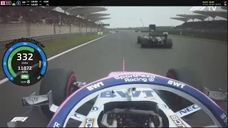Last Overtake At The Chinese GP