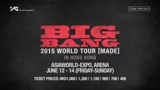 TOUR TRAILER: BIGBANG 2015 WORLD TOUR [MADE] in HONG KONG