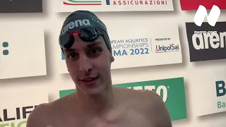 Michele Lamberti Oro nei 50 dorso