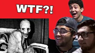 TRY NOT TO GET SCARED CHALLENGE (SUPER HARD) REACTION!! | Selchies React