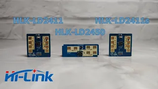 HLK-LD2411, HLK-LD2411S, HLK-LD2450 - новые радарные датчики присутствия от Hi-Link