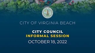 City Council Informal - 10/18/2022