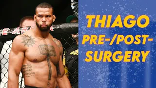 3 Minutes of Thiago Santos Pre-Knee Surgeries vs. Post-Knee Surgeries