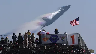 US MARINES F-35B DEMO  AT AMERICA’S AIRSHOW MIRAMAR -4K