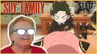 Grandma Reacts to Spy x Family Episode 17 | Damian and Anya W! | GRANIME