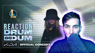 KAIIISA! REACT K/DA - DRUM GO DUM [Official Concept Video] - League of Legends by baily sok