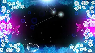 Flower template video background full screen |Color light kinemaster video effect(star video effect)