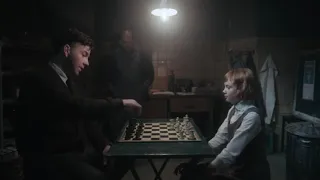 Хід королеви  (Queen`s Gambit 2020) 2 і 3 партії  Бет Хармон  - містер Ганс   Ход королевы .