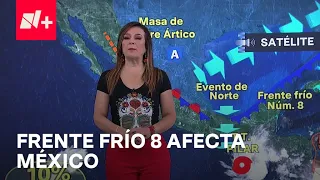 Frente frío 8 interactúa con la tormenta tropical Pilar - Las Noticias