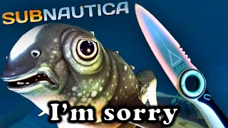 Subnautica Cuddlefish - Death Animation 😢