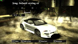 NFS Most Wanted Palmont Imports Mod Custom Cars Mitsubishi Eclipse GS-T