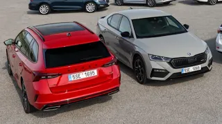 2021 ŠKODA OCTAVIA RS iV  & COMBI RS iV | Interior  Exterior Design & Drive video