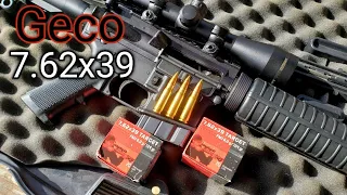 Geco 7.62x39 Review & Shoot Ammo Test Accuracy 100-200 Yards