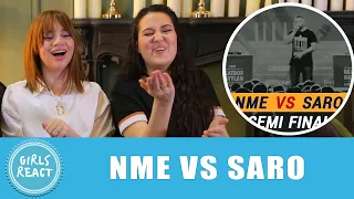 Girls React - NME vs Saro - Loop Station Semi Final - 5th Beatbox Battle World Championship.