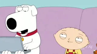 Stewie has a tantrum