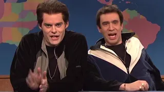 bill hader & fred armisen being a chaotic duo for four minutes straight