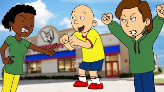 Caillou Skips School and Goes to Chuck-E-Cheese's/Grounded