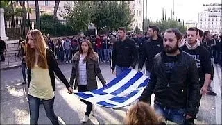 Austerity rally in Athens marks 40th anniversary of student uprising