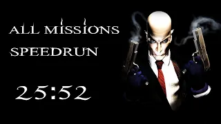 Hitman: Codename 47 in 25:52 - All Missions - Speedrun