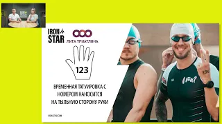 Предстартовый брифинг "ЛИГА ТРИАТЛОНА & IRONSTAR 1/8 МОСКВА ЛУЖНИКИ 2024"