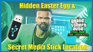 GTA Online: The Contract DLC - Franklin & Tanisha Easter Egg & NEW Media Stick Location