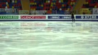 2011 Worlds: Yuna Kim practices free skate