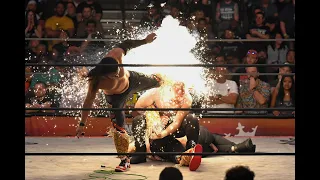 Young Bucks' Matt Jackson's Explosive Sneaker Superkick on Jon Moxley at AEW: Double or Nothing!