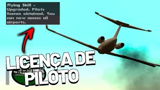 GTA San Andreas - Como ter Licença de Piloto sem fazer escola de pilotagem/aviação