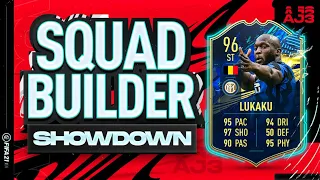 Fifa 21 Squad Builder Showdown!!! TEAM OF THE SEASON LUKAKU!!!