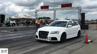 Audi RS3 vs Seat Leon 🚦🚗 drag race 1/4 mile - 4K
