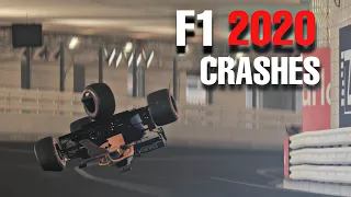 F1 2020 CRASHES 💥 #10 [4K 60FPS]