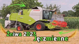 🌾Żniwa 2023 z Claas'ą🌾JĘCZMIEŃ 🌾CLAAS TUCANO 320🚜